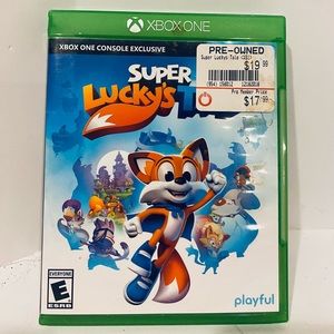 Xbox One super lucky tales video game